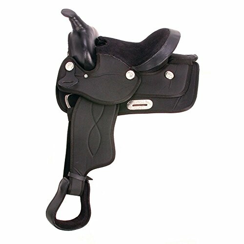 King Series Synthetic Pony Saddle 11 Black