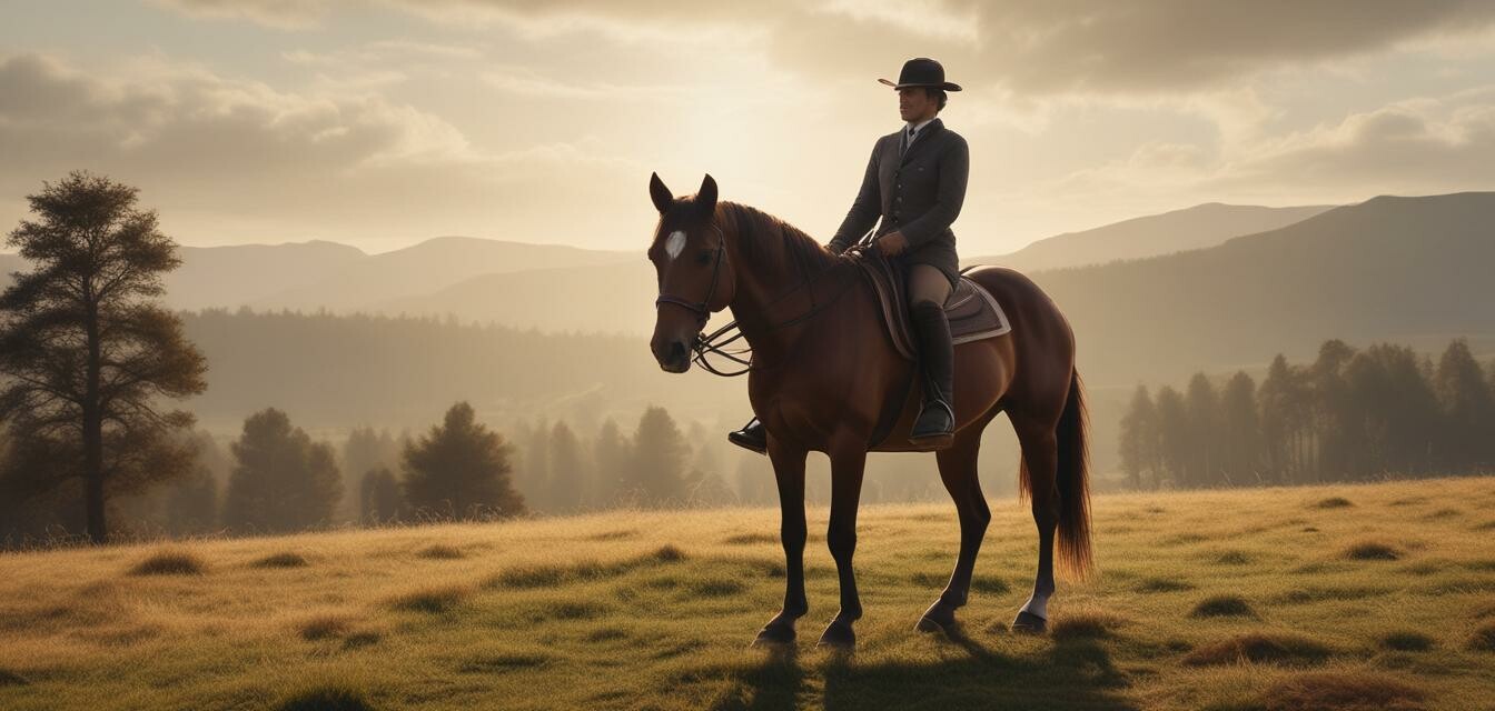 Horse saddle riding image