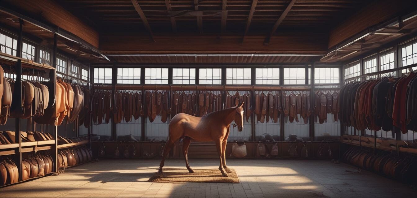 Proper saddle storage space